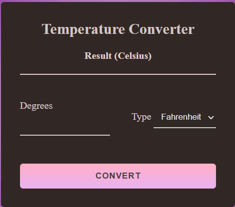 Temperature Converter